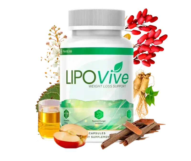LipoVive – Natural GLP-1 Inspired Mounjaro Alternative for Weight Loss